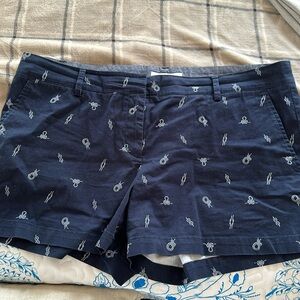 5 inch nautical shorts size 16
